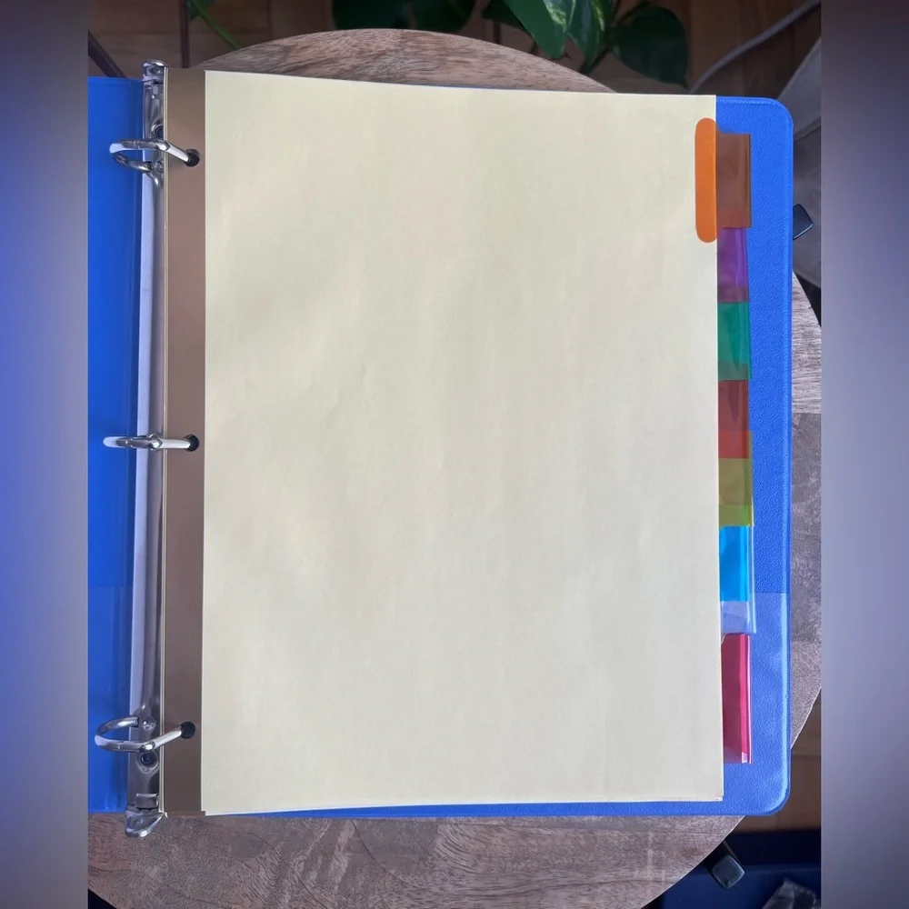 Back to School Super Bundle - 3 EUC 1” Binders and 2 Pen Packs with Extras!!